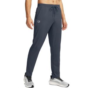 imageG Gradual Mens Sweatpants with 4 Pockets Tapered Track Athletic Slim Fit Pants for Running Exercise Workout GymA Dusty Blue
