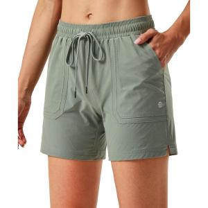 imageG Gradual Womens 5quot Hiking Cargo Shorts Quick Dry Athletic Shorts for Women with Pockets for Golf Workout Walking