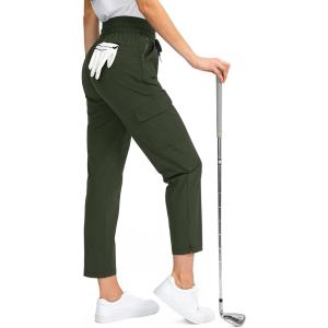 imageG Gradual Womens Hiking Cargo Pants 78 Lightweight Quick Dry Outdoor Water Resistant Pants for Women with Zipper Pockets