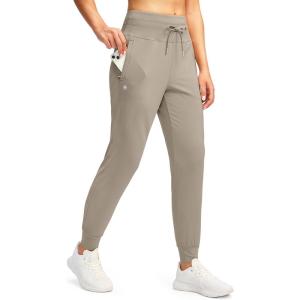 imageG Gradual Womens Joggers Pants with Zipper Pockets High Waisted Sweatpants Athletic Tapered Pants for Women Lounge WorkoutCliff Ash