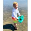 imageBoys Toddler Rash Guard Long Sleeve UPF 50 Sun Protection Lightweight Swim Shirt for Baby KidsAwhite
