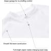 imageBoys Toddler Rash Guard Long Sleeve UPF 50 Sun Protection Lightweight Swim Shirt for Baby KidsAwhite