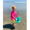 imageBoys Toddler Rash Guard Long Sleeve UPF 50 Sun Protection Lightweight Swim Shirt for Baby KidsHot Pink