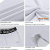 imageG Gradual Boys Compression Pants Youth Thermal Base Layer Fleece Tights Sports Basketball Leggings for Boys2 Pack BlackWhite