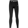 imageG Gradual Boys Compression Pants Youth Thermal Base Layer Fleece Tights Sports Basketball Leggings for BoysBlack