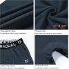 imageG Gradual Boys Compression Pants Youth Thermal Base Layer Fleece Tights Sports Basketball Leggings for BoysGrey