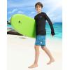 imageG Gradual Boys Rash Guard UPF 50 Sun Protection Shirt Quick Dry Long Sleeve Swim Shirts Lightweight SPF Youth Fishing ShirtBlack