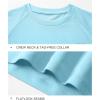 imageG Gradual Boys Rash Guard UPF 50 Sun Protection Shirt Quick Dry Long Sleeve Swim Shirts Lightweight SPF Youth Fishing ShirtLight Blue