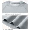 imageG Gradual Boys Rash Guard UPF 50 Sun Protection Shirt Quick Dry Long Sleeve Swim Shirts Lightweight SPF Youth Fishing ShirtLight Grey
