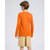 imageG Gradual Boys Rash Guard UPF 50 Sun Protection Shirt Quick Dry Long Sleeve Swim Shirts Lightweight SPF Youth Fishing ShirtOrange