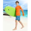 imageG Gradual Boys Rash Guard UPF 50 Sun Protection Shirt Quick Dry Long Sleeve Swim Shirts Lightweight SPF Youth Fishing ShirtOrange