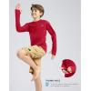 imageG Gradual Boys Rash Guard UPF 50 Sun Protection Shirt Quick Dry Long Sleeve Swim Shirts Lightweight SPF Youth Fishing ShirtRed
