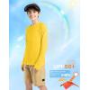 imageG Gradual Boys Rash Guard UPF 50 Sun Protection Shirt Quick Dry Long Sleeve Swim Shirts Lightweight SPF Youth Fishing ShirtYellow