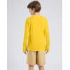 imageG Gradual Boys Rash Guard UPF 50 Sun Protection Shirt Quick Dry Long Sleeve Swim Shirts Lightweight SPF Youth Fishing ShirtYellow