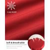 imageG Gradual Boys Youth Compression Shirt Long Sleeve Football Baseball Undershirt Quick Dry Sports Base Layer for BoyA Red
