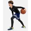 imageG Gradual Boys Youth Compression Shirt Long Sleeve Football Baseball Undershirt Quick Dry Sports Base Layer for BoyBlack