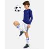 imageG Gradual Boys Youth Compression Shirt Long Sleeve Football Baseball Undershirt Quick Dry Sports Base Layer for BoyBlue