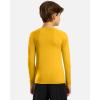 imageG Gradual Boys Youth Compression Shirt Long Sleeve Football Baseball Undershirt Quick Dry Sports Base Layer for BoyGolden Yellow