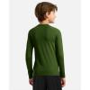imageG Gradual Boys Youth Compression Shirt Long Sleeve Football Baseball Undershirt Quick Dry Sports Base Layer for BoyGreen