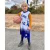 imageG Gradual Boys Youth Compression Shirt Long Sleeve Football Baseball Undershirt Quick Dry Sports Base Layer for BoyOrange