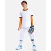 imageG Gradual Boys Youth Compression Shirt Long Sleeve Football Baseball Undershirt Quick Dry Sports Base Layer for BoyOrange