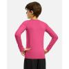 imageG Gradual Boys Youth Compression Shirt Long Sleeve Football Baseball Undershirt Quick Dry Sports Base Layer for BoyPink