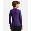 imageG Gradual Boys Youth Compression Shirt Long Sleeve Football Baseball Undershirt Quick Dry Sports Base Layer for BoyPurple