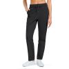 imageG Gradual Fleece Lined Pants Women 275quot29quot Golf Pants 3 Pockets Water Resistant Warm Sweatpants for Cold WeatherBlack