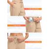 imageG Gradual Fleece Lined Pants Women 275quot29quot Golf Pants 3 Pockets Water Resistant Warm Sweatpants for Cold WeatherLight Khaki
