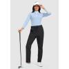 imageG Gradual Fleece Lined Pants Women 275quot29quot Golf Pants 3 Pockets Water Resistant Warm Sweatpants for Cold WeatherNavy