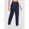imageG Gradual Fleece Lined Pants Women 275quot29quot Golf Pants 3 Pockets Water Resistant Warm Sweatpants for Cold WeatherNavy