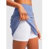 imageG Gradual Golf Skorts Skirts for Women with 5 Pockets Womens High Waisted Lightweight Athletic Skirt for Tennis RunningBlue Ashes