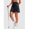 imageG Gradual Golf Skorts Skirts for Women with 5 Pockets Womens High Waisted Lightweight Athletic Skirt for Tennis RunningGrey Camo