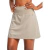 imageG Gradual Golf Skorts Skirts for Women with 5 Pockets Womens High Waisted Lightweight Athletic Skirt for Tennis RunningKhaki