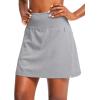 imageG Gradual Golf Skorts Skirts for Women with 5 Pockets Womens High Waisted Lightweight Athletic Skirt for Tennis RunningLight Grey