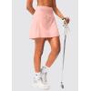 imageG Gradual Golf Skorts Skirts for Women with 5 Pockets Womens High Waisted Lightweight Athletic Skirt for Tennis RunningLight Pink