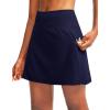 imageG Gradual Golf Skorts Skirts for Women with 5 Pockets Womens High Waisted Lightweight Athletic Skirt for Tennis RunningNavy