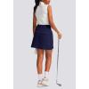 imageG Gradual Golf Skorts Skirts for Women with 5 Pockets Womens High Waisted Lightweight Athletic Skirt for Tennis RunningNavy