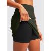 imageG Gradual Golf Skorts Skirts for Women with 5 Pockets Womens High Waisted Lightweight Athletic Skirt for Tennis RunningOlive