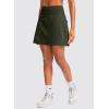 imageG Gradual Golf Skorts Skirts for Women with 5 Pockets Womens High Waisted Lightweight Athletic Skirt for Tennis RunningOlive