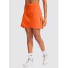 imageG Gradual Golf Skorts Skirts for Women with 5 Pockets Womens High Waisted Lightweight Athletic Skirt for Tennis RunningOrange