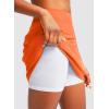 imageG Gradual Golf Skorts Skirts for Women with 5 Pockets Womens High Waisted Lightweight Athletic Skirt for Tennis RunningOrange