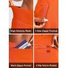 imageG Gradual Golf Skorts Skirts for Women with 5 Pockets Womens High Waisted Lightweight Athletic Skirt for Tennis RunningOrange