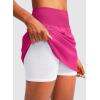 imageG Gradual Golf Skorts Skirts for Women with 5 Pockets Womens High Waisted Lightweight Athletic Skirt for Tennis RunningRosy