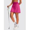 imageG Gradual Golf Skorts Skirts for Women with 5 Pockets Womens High Waisted Lightweight Athletic Skirt for Tennis RunningRosy
