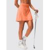 imageG Gradual Golf Skorts Skirts for Women with 5 Pockets Womens High Waisted Lightweight Athletic Skirt for Tennis RunningScorched Red Coral