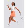 imageG Gradual Golf Skorts Skirts for Women with 5 Pockets Womens High Waisted Lightweight Athletic Skirt for Tennis RunningScorched Red Coral