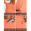 imageG Gradual Golf Skorts Skirts for Women with 5 Pockets Womens High Waisted Lightweight Athletic Skirt for Tennis RunningScorched Red Coral