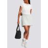 imageG Gradual Golf Skorts Skirts for Women with 5 Pockets Womens High Waisted Lightweight Athletic Skirt for Tennis RunningSilver