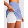 imageG Gradual Golf Skorts Skirts for Women with 5 Pockets Womens High Waisted Lightweight Athletic Skirt for Tennis RunningViolet